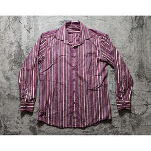 Paul Smith Long Sleeve Button Up Shirt Men's Size 16/41 Made in Italy